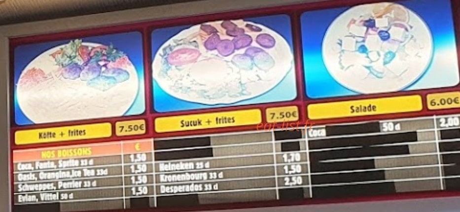 Star Kebab — carte page 3