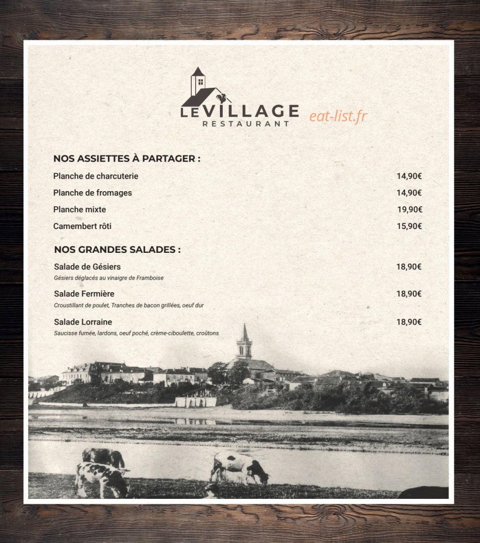 Le Village — carte page 2