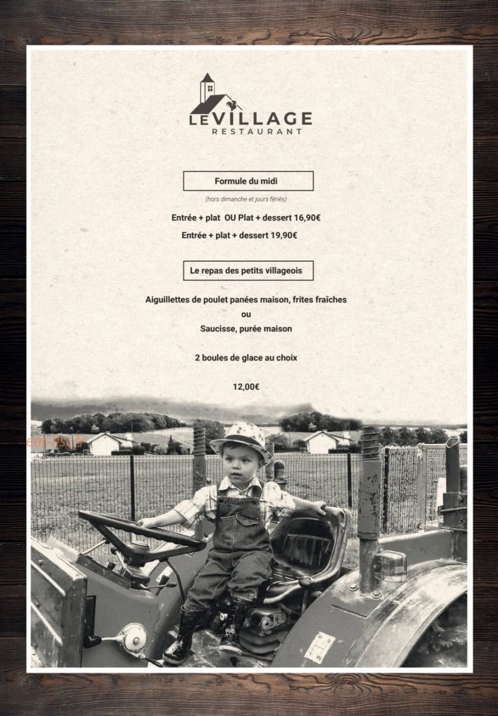 Le Village — carte page 6