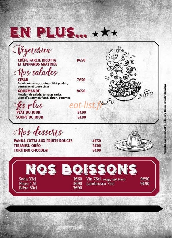 L'Encas — carte page 4