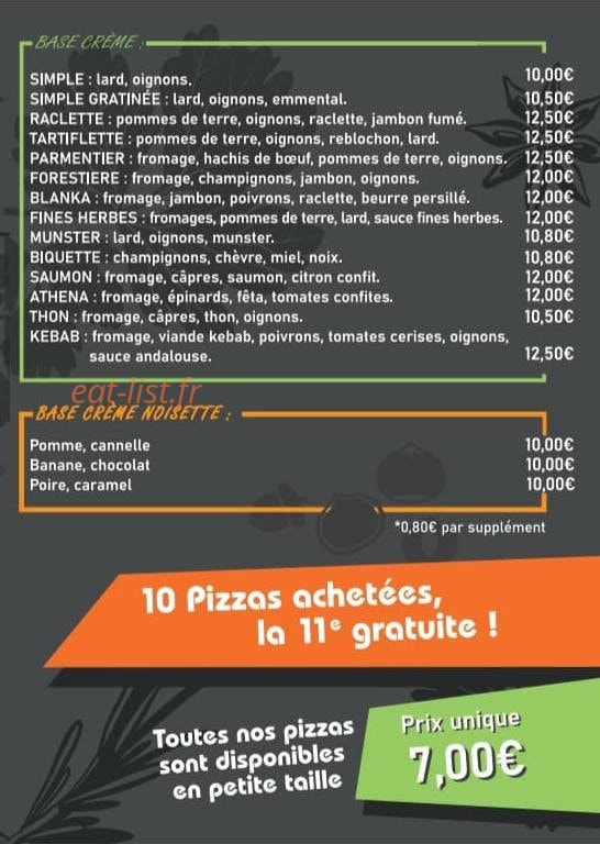 La Base Gourmande — carte page 3