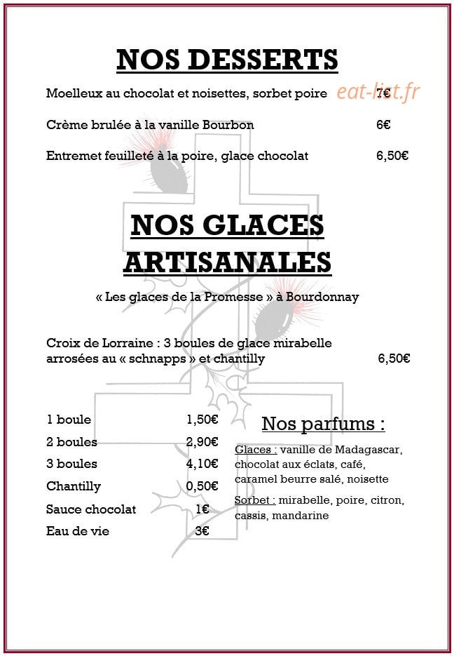 A la Croix de Lorraine — carte page 3
