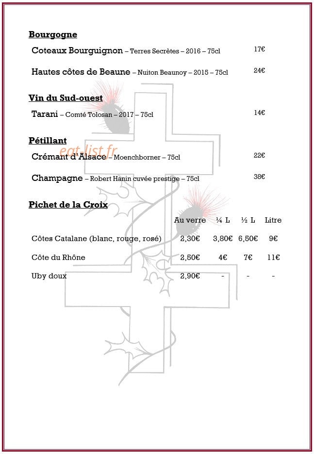 A la Croix de Lorraine — carte page 6