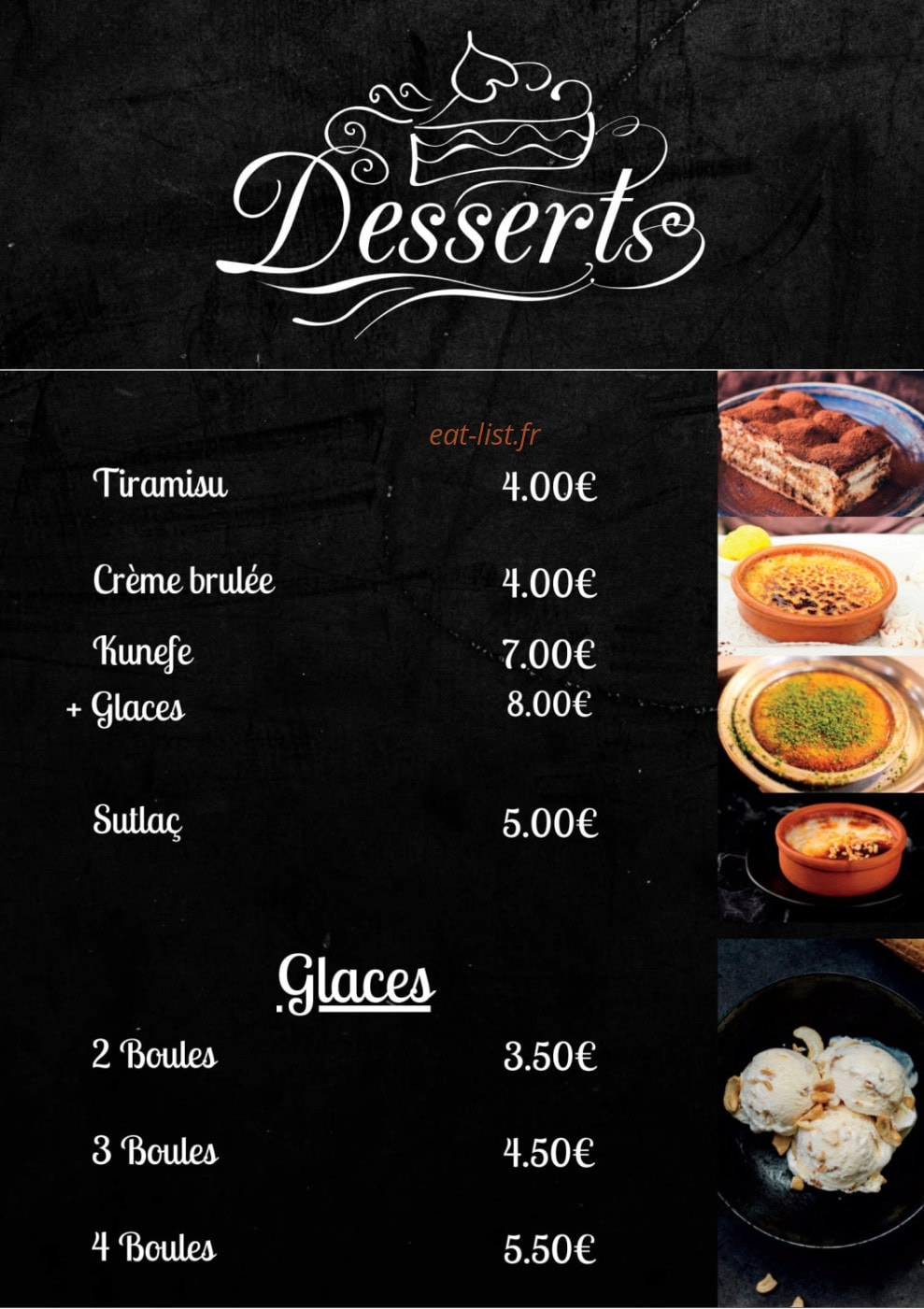 Le Bosphore — carte page 9