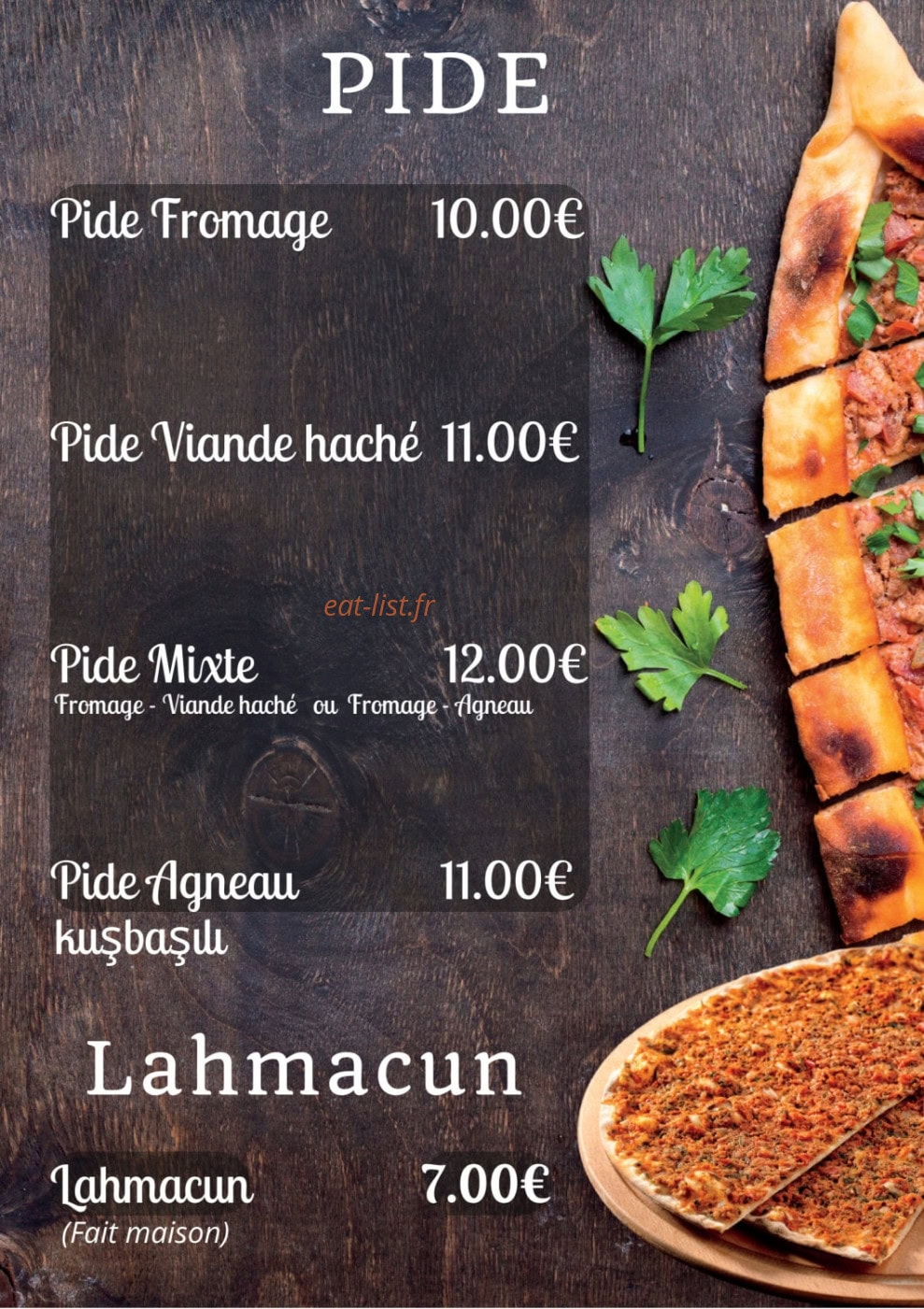 Le Bosphore — carte page 5