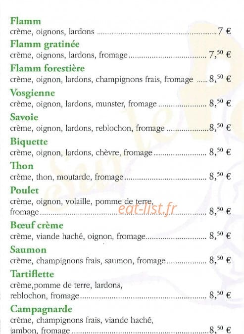 Sur Le Pouce — carte page 4