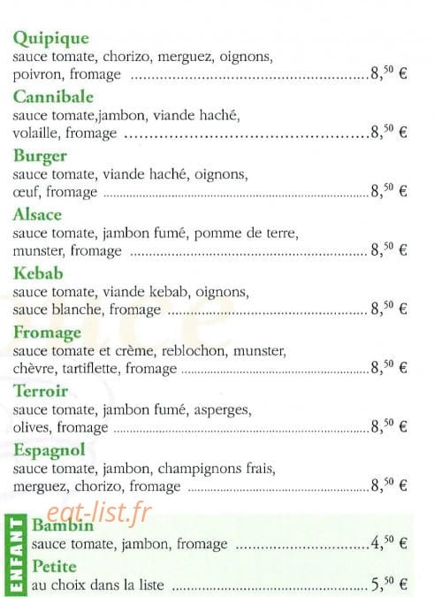 Sur Le Pouce — carte page 3
