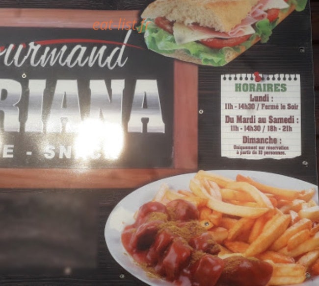 Chez Mariana — carte page 1
