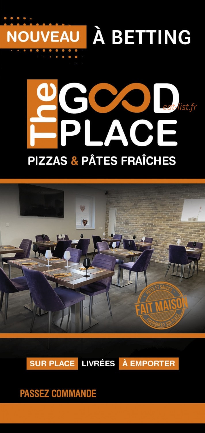 Carte et menu The good place betting Betting
