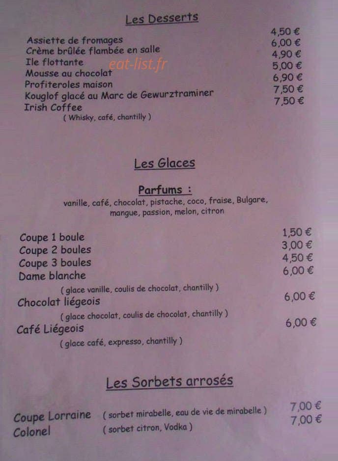 Le Carnivore — carte page 4
