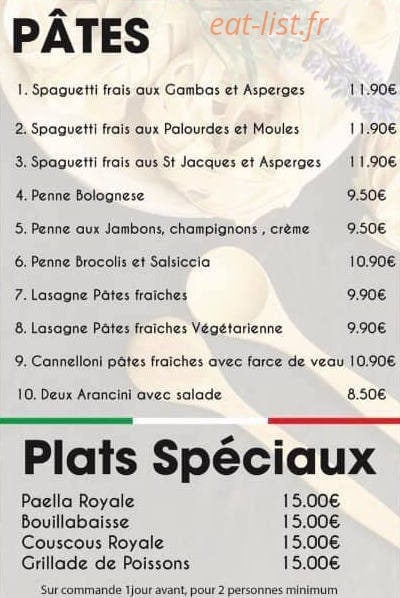 AcquaViva — carte page 2