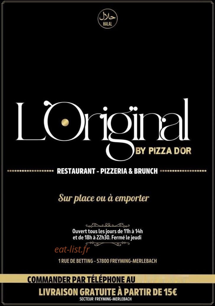 L'original — carte page 1