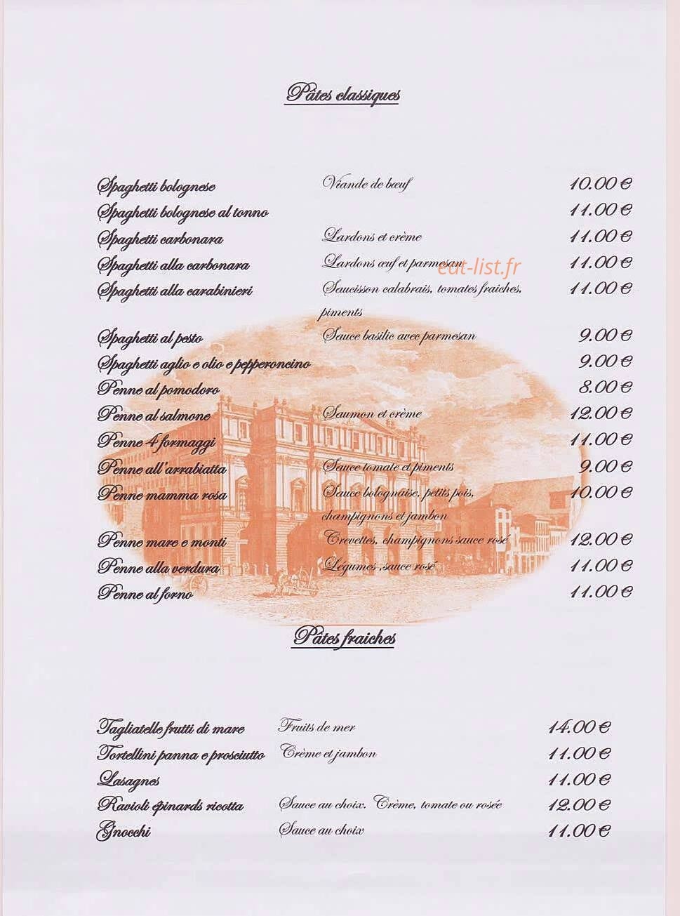 La Scala — carte page 3