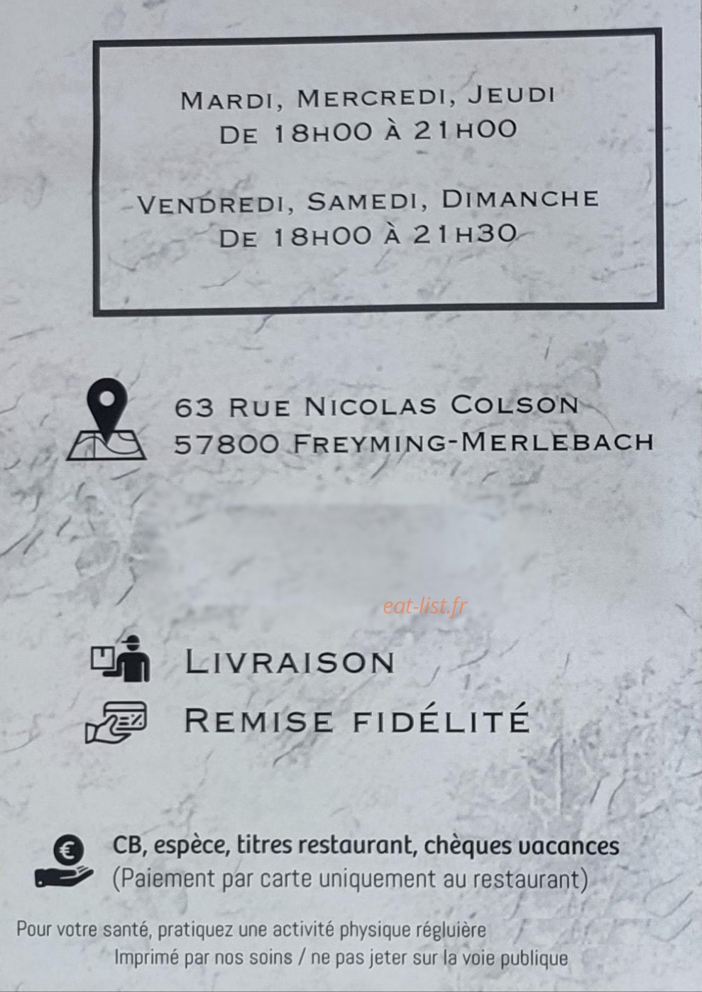 Le Capri — carte page 4