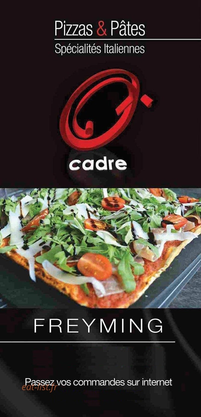 O'Cadre — carte page 1
