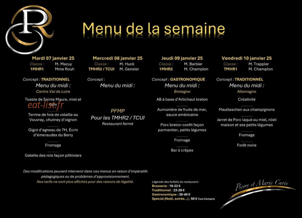 Résidence Du Parc — carte page 1
