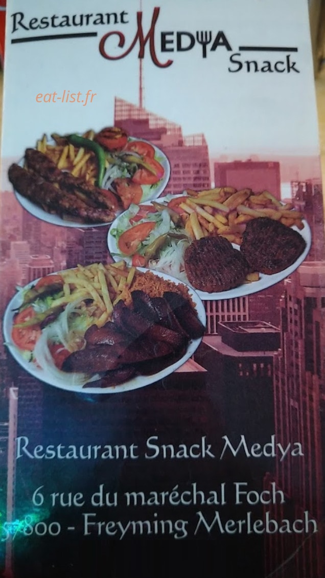 Resto Snack Medya — carte page 1