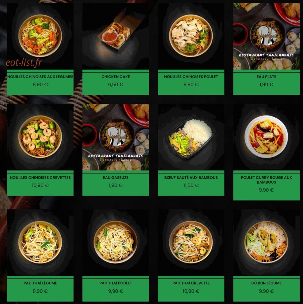 Sukhothai One — carte page 1