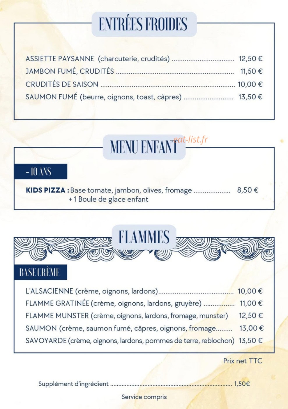 La Rascasse — carte page 2