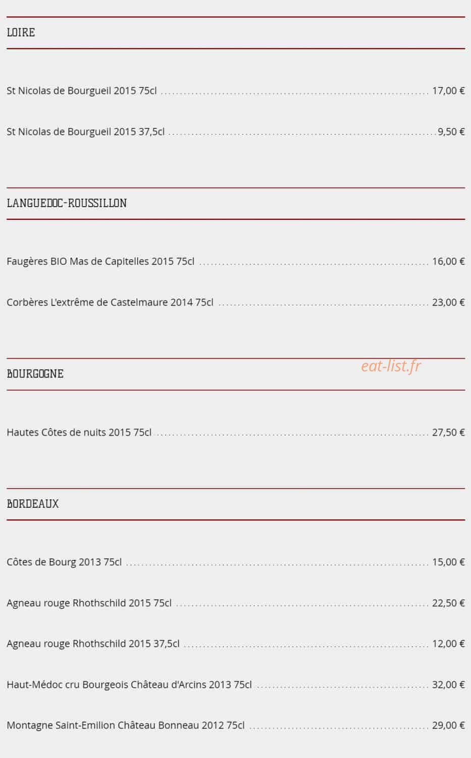 L'Ô à la bouche — carte page 12