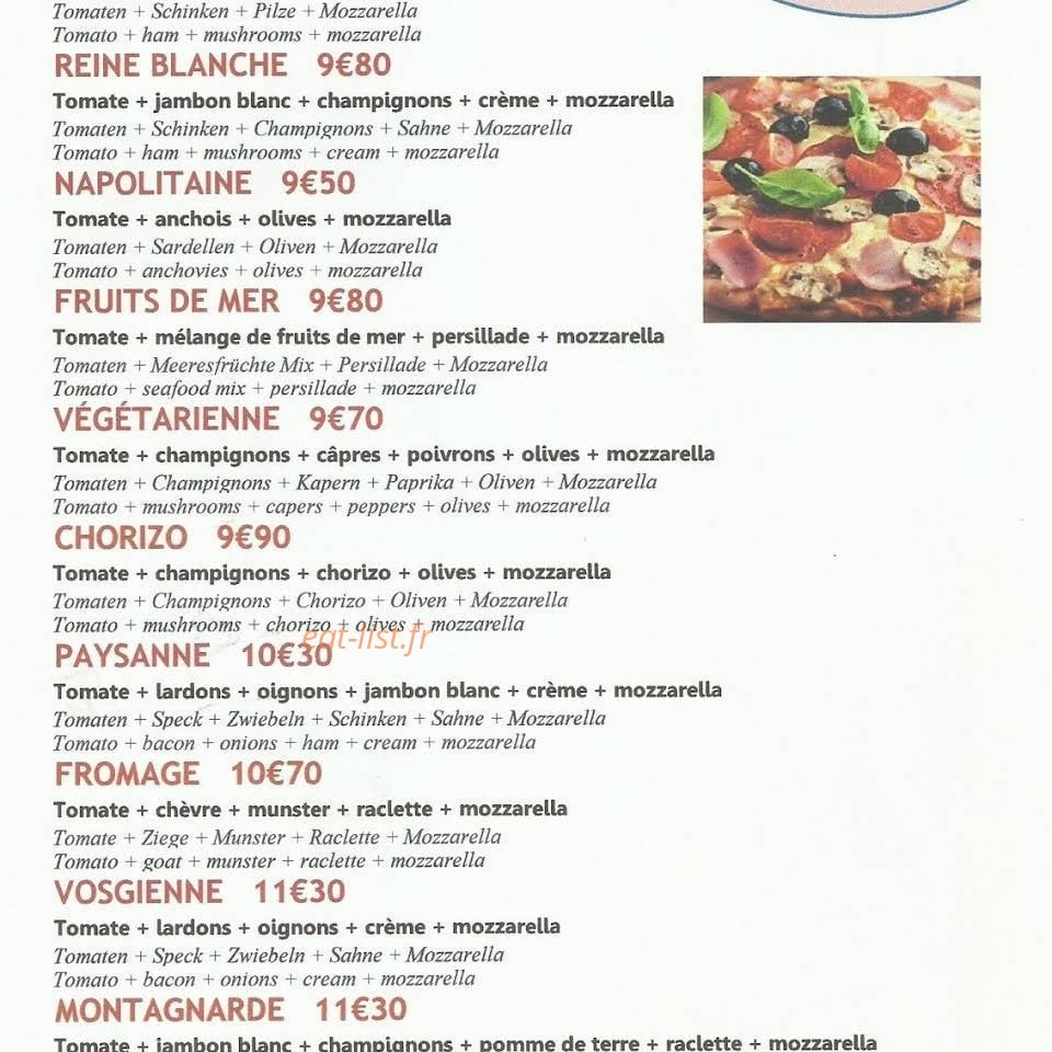 Le Glouton — carte page 6