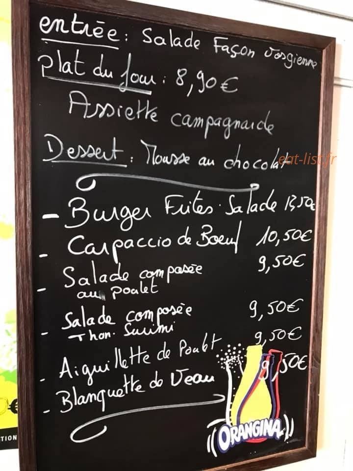 Café des Amis — carte page 1