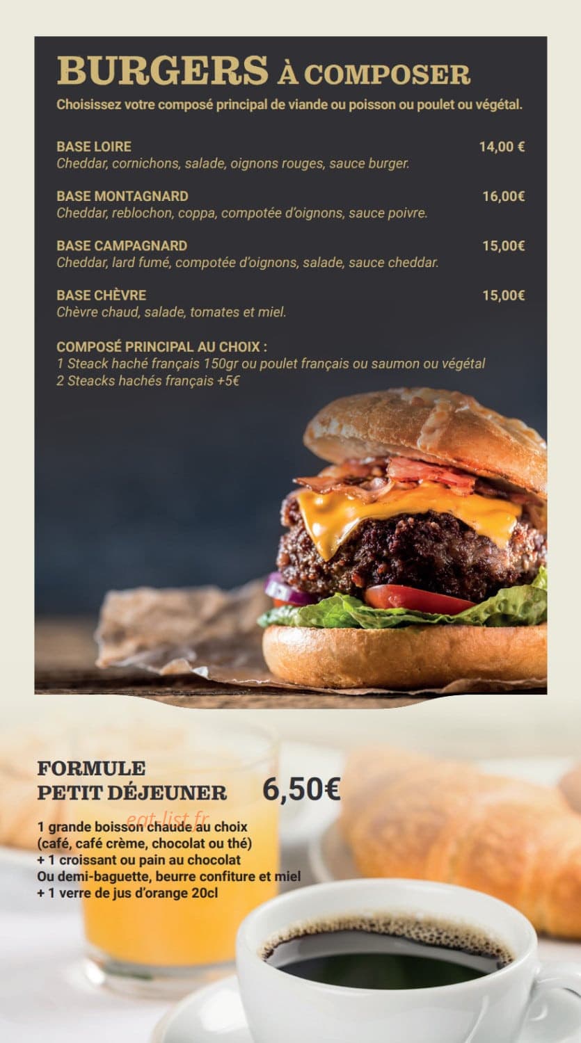 Brasserie Pont de Loire — carte page 2