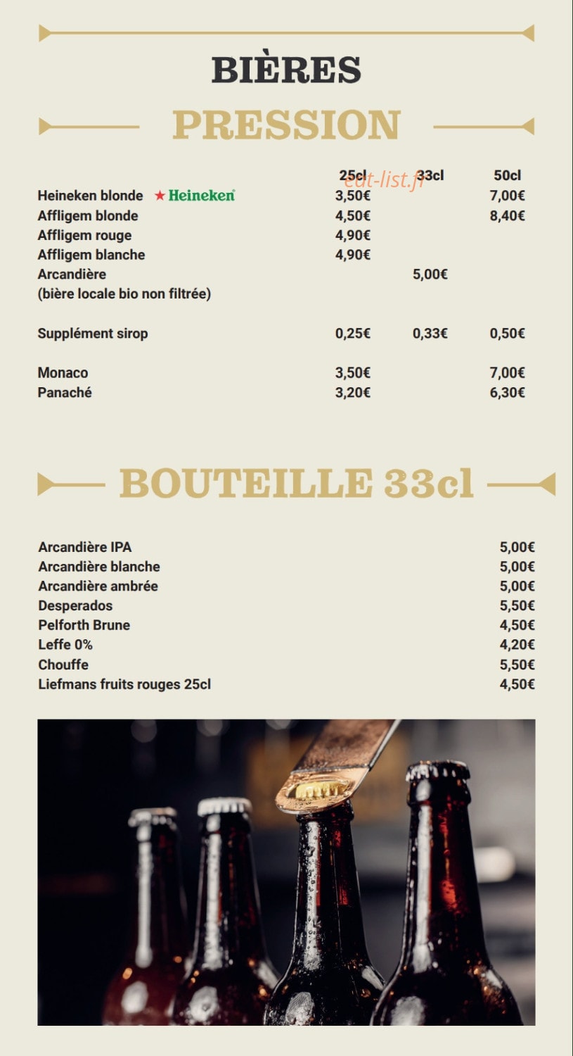 Brasserie Pont de Loire — carte page 11