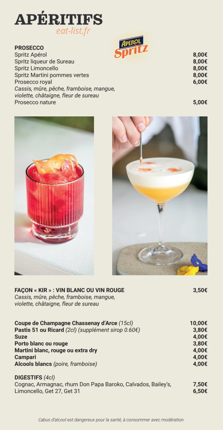 Brasserie Pont de Loire — carte page 8