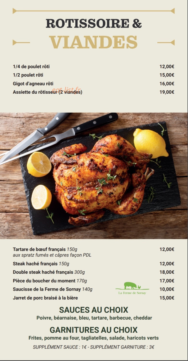 Brasserie Pont de Loire — carte page 4