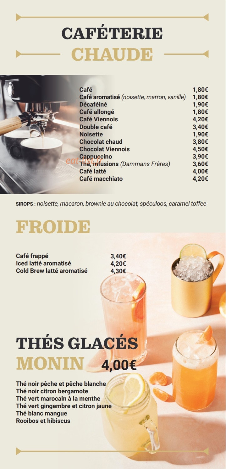 Brasserie Pont de Loire — carte page 6