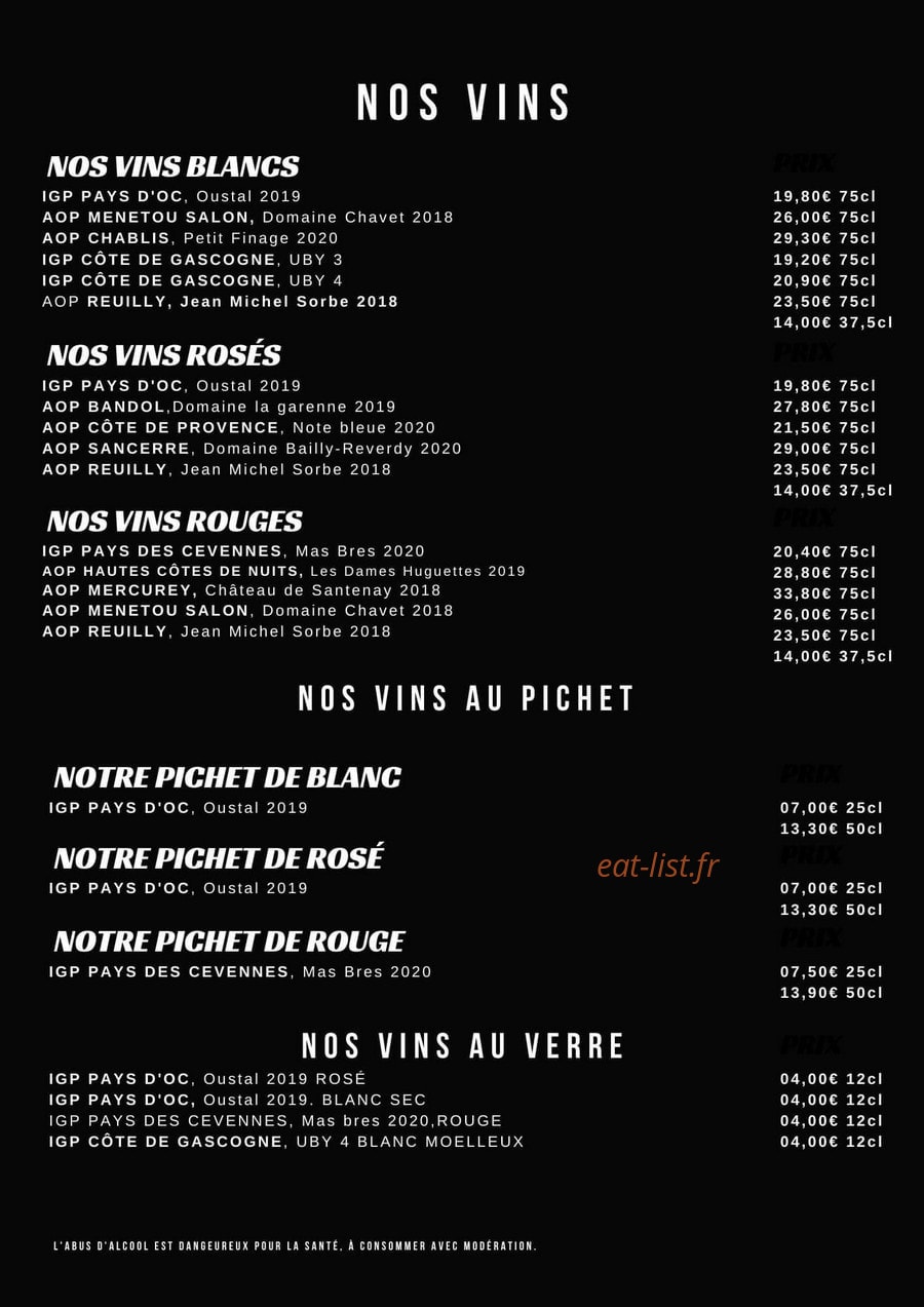 Chez PP — carte page 11