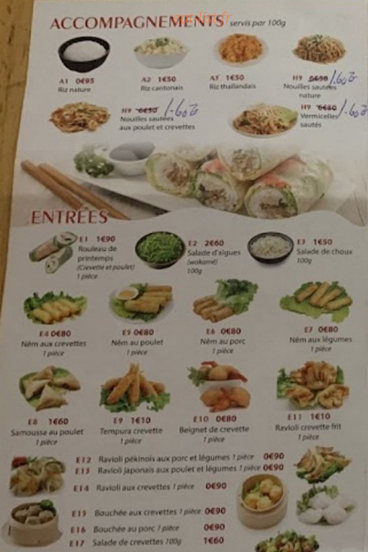 Delicieux — carte page 1