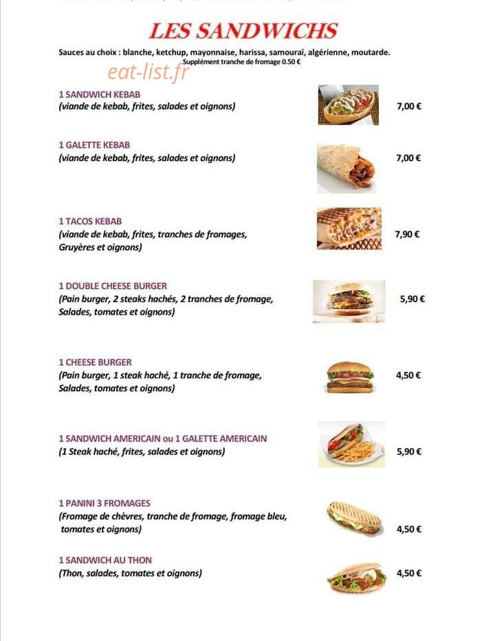 Europe Kebab — carte page 6