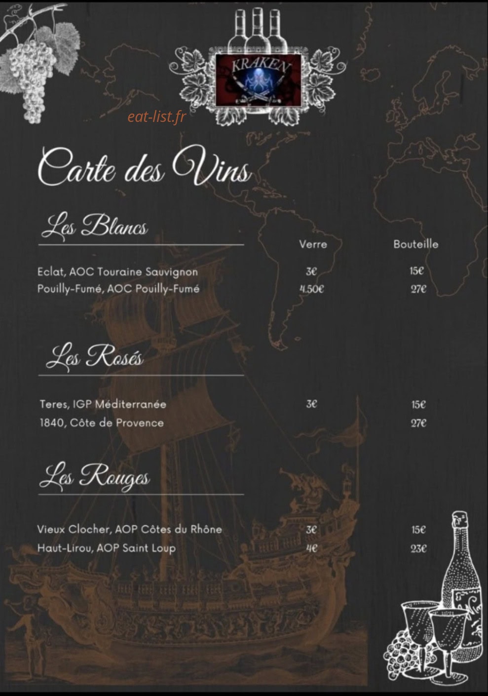 Kraken — carte page 4