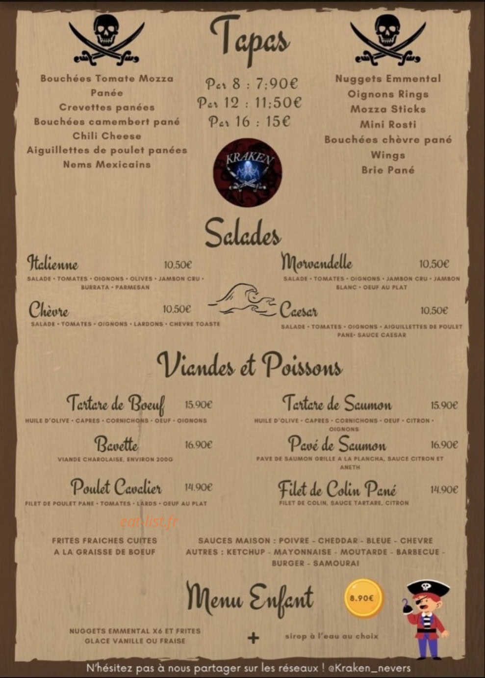 Kraken — carte page 1
