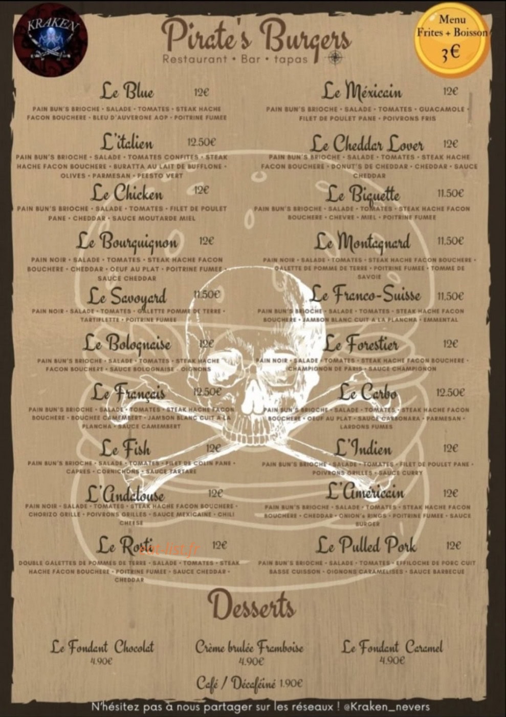 Kraken — carte page 2