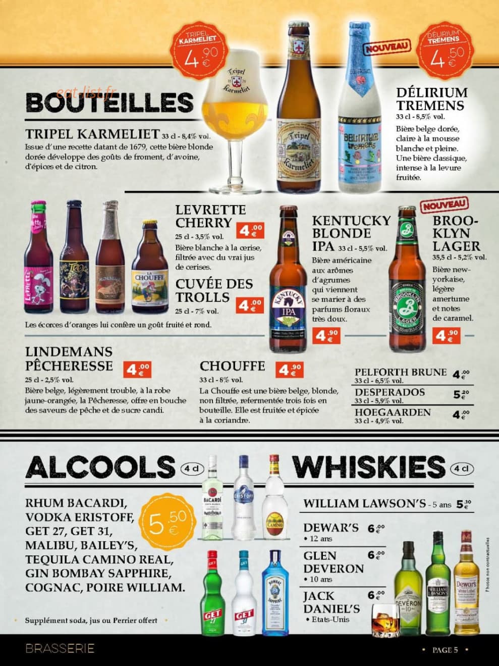 L'Agricole — carte page 10