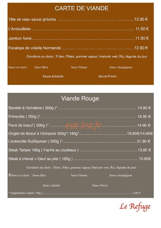 Le Refuge — carte page 3