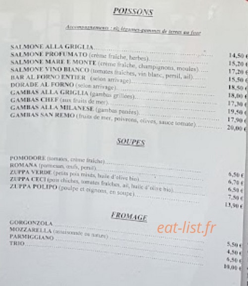 Le San Remo — carte page 2
