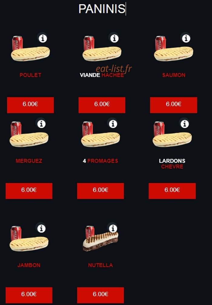 Pizza Maestro — carte page 8