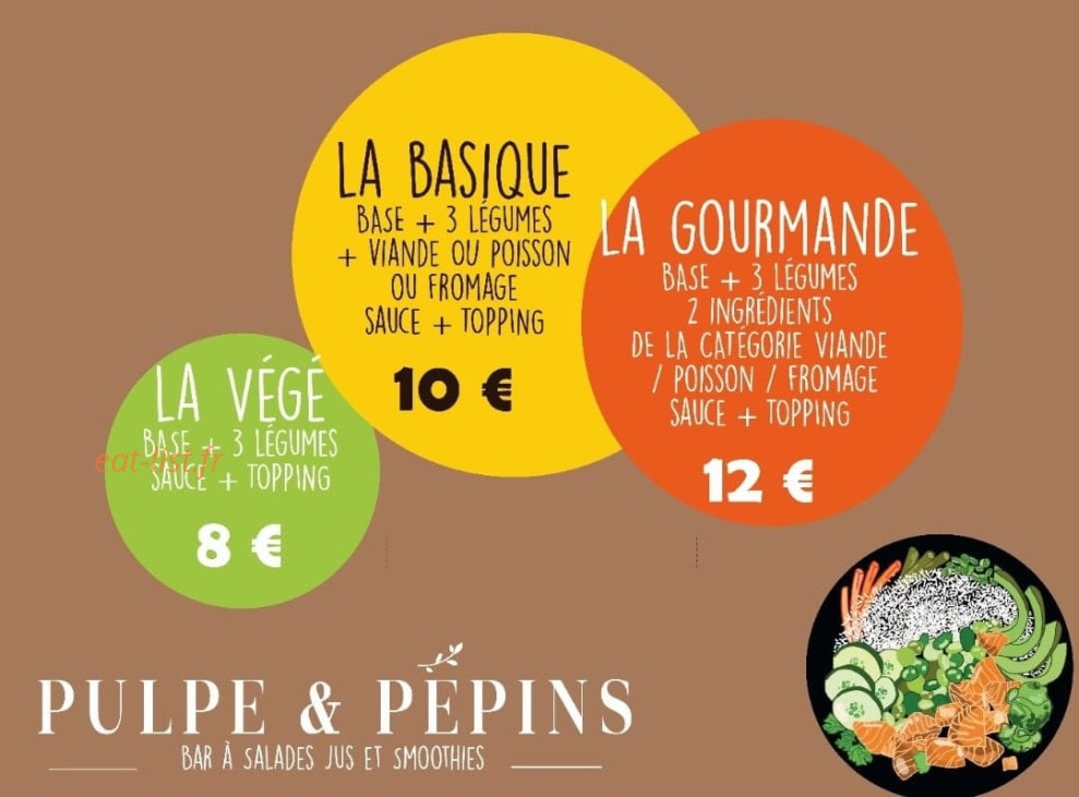 Pulpe & Pépins — carte page 2