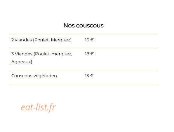 yummy Place — carte page 7