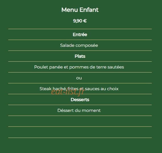 yummy Place — carte page 4