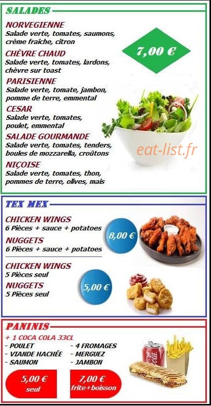 Le petit délice — carte page 3