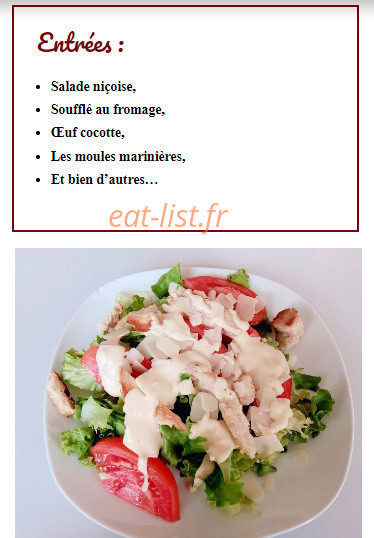 Le Faitout — carte page 1