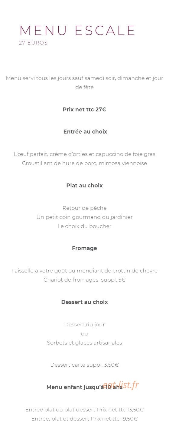 Le Coq Hardi — carte page 2