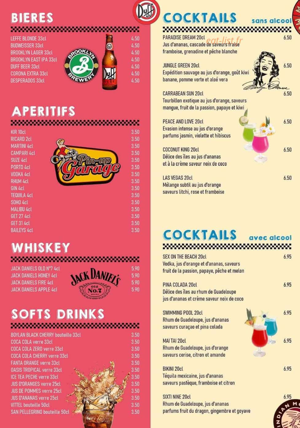 Old School — carte page 4