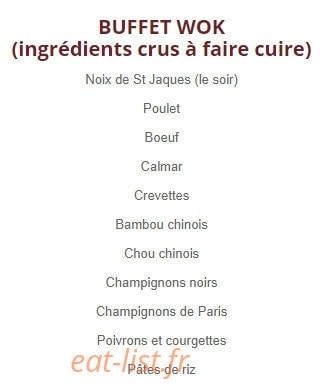 Chez Chau — carte page 6