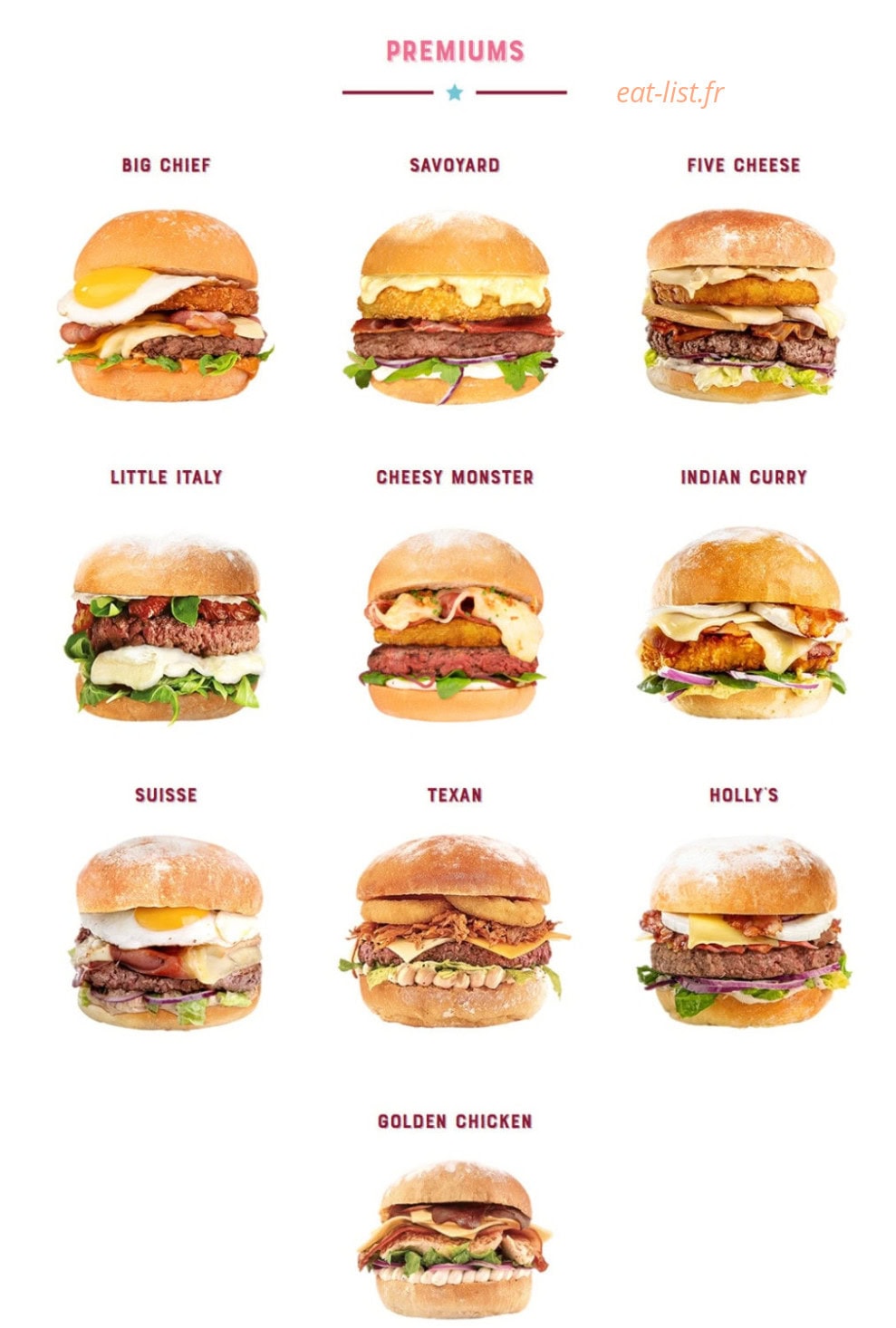 Holly's Diner — carte page 4